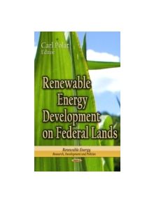 Renewable Energy Development on Federal Lands - 9781626187641