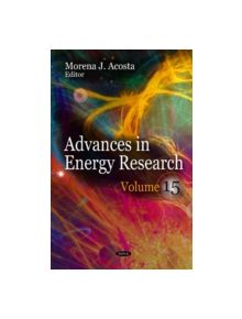 Advances in Energy Research - 9781628080674