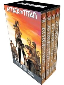 Attack on Titan Season 1 Part 1 Manga Box Set - Hajime Isayama - Момче - Kodansha Comics - 9781632366993