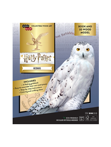 IncrediBuilds: Harry Potter: Hedwig Book and 3D Wood Model - 9781682982327