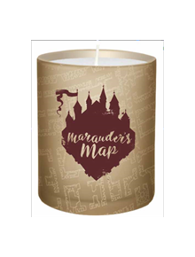 Harry Potter: Marauder's Map Glass Candle - 9781682984895