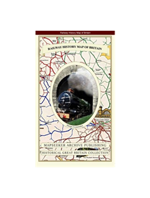 Railway History Map of Britain - 9781844918805