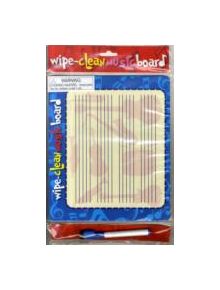 WIPE CLEAN MUSIC BOARD LANDSCAPE EDITION - 9781847727022