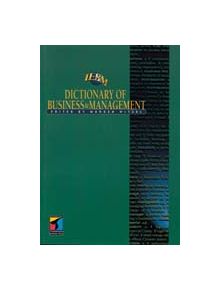 IEBM Dictionary of Business and Management - 9781861522184
