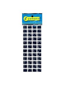 Thai Keyboard Stickers - 9781887521345
