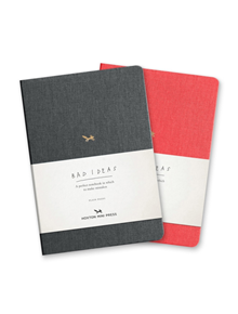 A Notebook For Bad Ideas - Grey/plain - 9781910566657