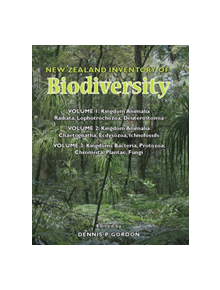 New Zealand Inventory of Biodiverisity: Volumes 1-3 - 9781927145289
