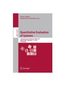 Quantitative Evaluation of Systems - 9783319222639