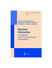 Quantum Information - 9783662146651