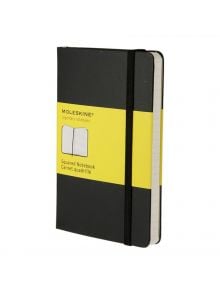 Джобен тефтер Moleskine Classic с твърди корици, листа на квадратчета - Moleskine - Moleskine - Жена, Мъж - Moleskine - Classic - 9788883701023