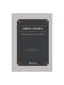 Critica Musica - 9789056995225