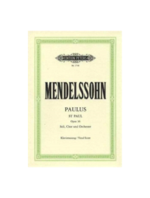 ST PAUL VOCAL SCORE IN ENGGER - 9790014007652