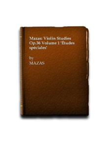 STUDIES OP36 VOL1 ETUDES SPECIALES - 9790014008239