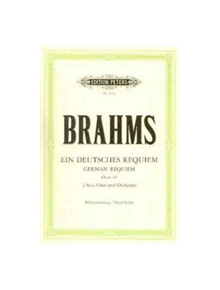 GERMAN REQUIEM OP 45 VOCAL SCORE - 9790014017552