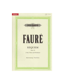 REQUIEM OP48 VOCAL SCORE - 9790014077426