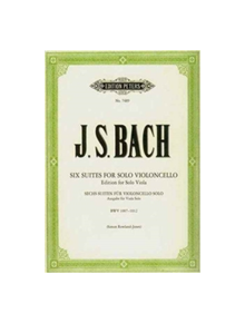 6 CELLO SUITES ARR FOR VIOLA - 9790577080789