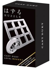 3D пъзел Eureka Hanayama Cast Mini Huzzle Duet Silver - Eureka - Eureka - Жена, Мъж - Eureka - Mini Huzzle - 5407005151853