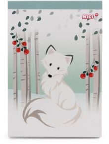 Бележник Nici Dreamy Winter - Полярна лисица, 60 листа - Nici - Nici - Момиче - Nici - Dreamy Winter - 4012390613209
