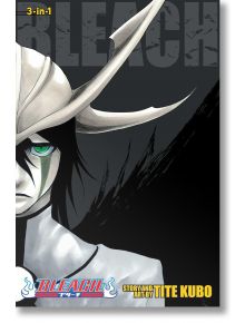На корицата на „Bleach“ (издание „3 в 1“), том 14, е изобразен впечатляващ герой с бяла броня и шлем, зелени очи и тъмна коса на черен фон. Ичиго Куросаки, емблематичният „Смъртоносен жътвар“, е изобразен на видно място, като на корицата фигурират и надпи