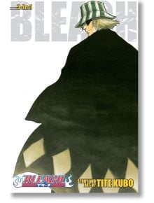 На корицата на „Bleach 3-IN-1“, том 2, се вижда отзад мъж с шапка на райета и тъмен плащ, като в долната част са изписани заглавието „BLEACH“ и надписът „Сценарий и илюстрации: Тите Кубо“. С участието на душепоглъщача Ичиго Куросаки, тази илюстрация улавя