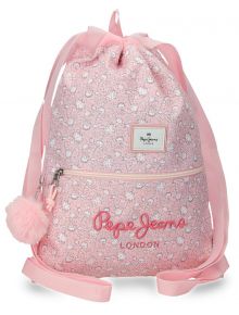 Чанта за спорт Pepe Jeans - Mia, Light Pink - Pepe Jeans - Joumma Bags S.L. - Момиче - Pepe Jeans - Mia - 8447444004706