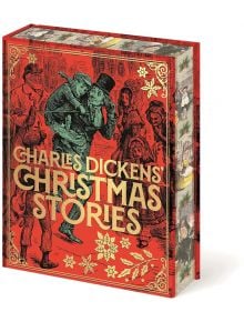 Коледните разкази (Arcturus Epic Classics) е червено подаръчно издание със златни детайли, викториански празнични илюстрации и очарователна корица със снежинки и свещички, включващо приказки като "Коледна песен".