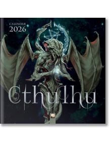 Cthulhu Wall Calendar 2026 - Flame Tree Studio - 9781835623220