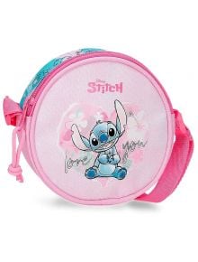Детска чанта за през рамо Stitch Heart, кръгла - Joumma - Joumma Bags S.L. - Момиче - Joumma - Lilo & Stitch - 8435692787984