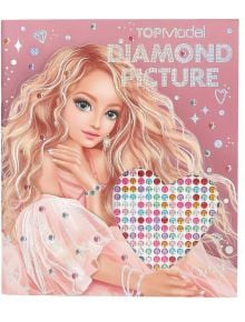 Диамантена книжка за апликации Top Model - Depesche - Depesche - Момиче - Depesche - Top Model - 4010070699567