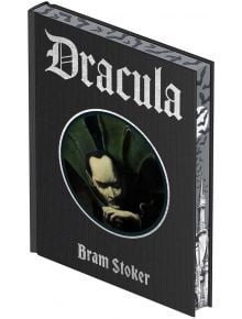 Корицата на "Дракула" (Arcturus Decorative Classics) е с бял готически текст и блед, замислен вампир с висока яка на тъмен фон с фини мотиви на прилепи и замък в това издание с твърди корици.