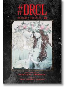 Корицата на #DRCL Midnight Children, Vol. 1 показва две жени в бели рокли с корони от цветя, застанали близо една до друга. Нейният винтидж готически стил напомня за ужасите на Британската империя, загатвайки за призрачната история на Мина Мъри, вдъхновен
