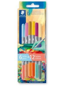 Двувърхи флумастери Staedtler Multiverse, 12 цвята, вариант 2 - Staedtler - Staedtler - Момиче, Момче - Staedtler - Multiverse - 4007817167137