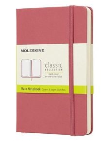 Джобен антично-розов тефтер Moleskine с твърди корици и нелинирани страници - Moleskine - Moleskine - Жена - Moleskine - Classic - 8058341715314