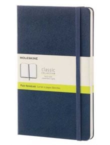 Сапфирено син тефтер Moleskine с твърди корици, нелиниран - Moleskine - Moleskine - Жена, Мъж - Moleskine - Classic - 8051272893687