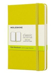 Джобен цинково-жълт тефтер Moleskine с твърди корици и нелинирани страници - Moleskine - Moleskine - Жена, Мъж - Moleskine - Classic - 8058341715307