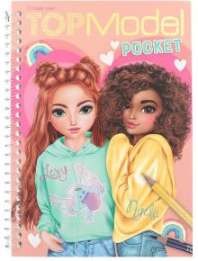 Джобна книжка за оцветяване Top Model - Lexy and Nyela - Depesche - Depesche - Момиче - Depesche - Top Model - 4010070685379