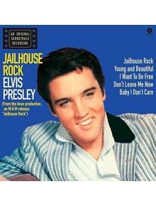 На обложката на албума Elvis Presley - Jailhouse Rock (VINYL) е изобразен усмихнатият Елвис в раирано яке със заглавия на песни и удебелен текст "Jailhouse Rock" и "Elvis Presley" на 180-грамов висококачествен винил.