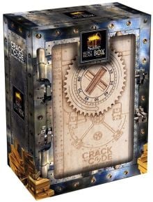 3D пъзел Eureka Secret Escape Box - Сейф е пъзел на тема трезор с метален дизайн и златни детайли. Чудесен подарък за феновете на кутията пъзел, тя предизвиква вашето логическо мислене да разгадаете кода и да отворите кутията.