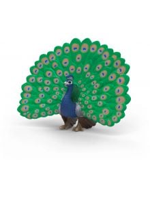 Фигурка Schleich: Паун с разтворена опашка - Schleich - Schleich - Момиче, Момче - Schleich - Farm world - 4069111337739