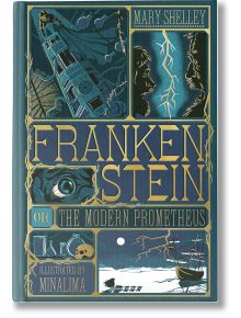 Frankenstein MinaLima Edition - Мери Шели - Жена, Мъж, Момиче, Момче - HarperCollins Publishers - 9780063452060