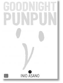 Корицата на Goodnight Punpun, Vol. 7 изобразява просто, абстрактно лице с две точковидни очи и извита уста, като подчертава последния том на тази манга за порастването със заглавието, изписано с големи сиви букви в горната част.