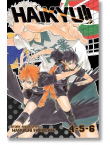 Haikyu!! (3-in-1 Edition), Vol. 2 - Haruichi Furudate - Момче - Viz Media - 9781974747108