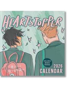 Стенен календар The Heartstopper, 2026 година - Alice Oseman - Момиче, Момче - Hachette Books - 9781444982244