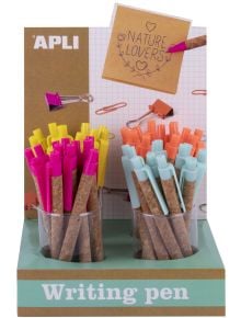 Химикалка Apli Fluor, асортимент - Apli - Apli Paper - Apli - Fluor - 8410782189060
