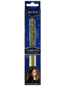 Химикалка магическа пръчица Blue Sky Harry Potter - Hermione Granger в кутия с героинята и тематични графики. Идеален подарък за феновете!.