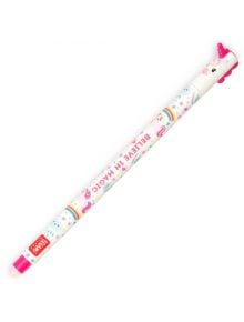 Изтриваема гел химикалка Legami Unicorn с капачка и гумичка - Legami - Legami - Момиче - Legami - Extraordinary Stationery - 8054117629892