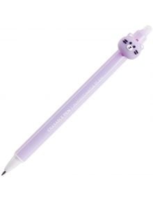 Изтриваемата химикалка Miquelrius Back2Fun, коте е пастелно лилава химикалка със симпатично животинче, термочувствително мастило и надпис "ERASABLE PEN ALWAYS HAS A PLAN" на корпуса.