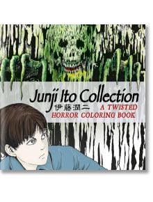 Junji Ito Collection: A Twisted Horror Coloring Book - Junji Ito - Жена, Мъж - Titan Books Ltd - 9781835413876