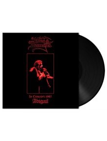 На черната винилова плоча и нейната обложка е изобразен Кинг Даймънд на сцената с червен цвят и надпис "King Diamond - In Concert 1987: (VINYL)", с препратка към емблематичния албум Abigail.