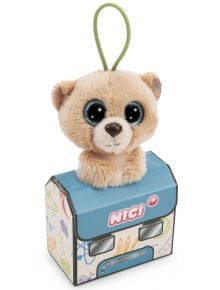 Плюшена играчка-висулка Nici Glubschis - Мечка Bonno, 9см - Nici - Nici - 4012390628555